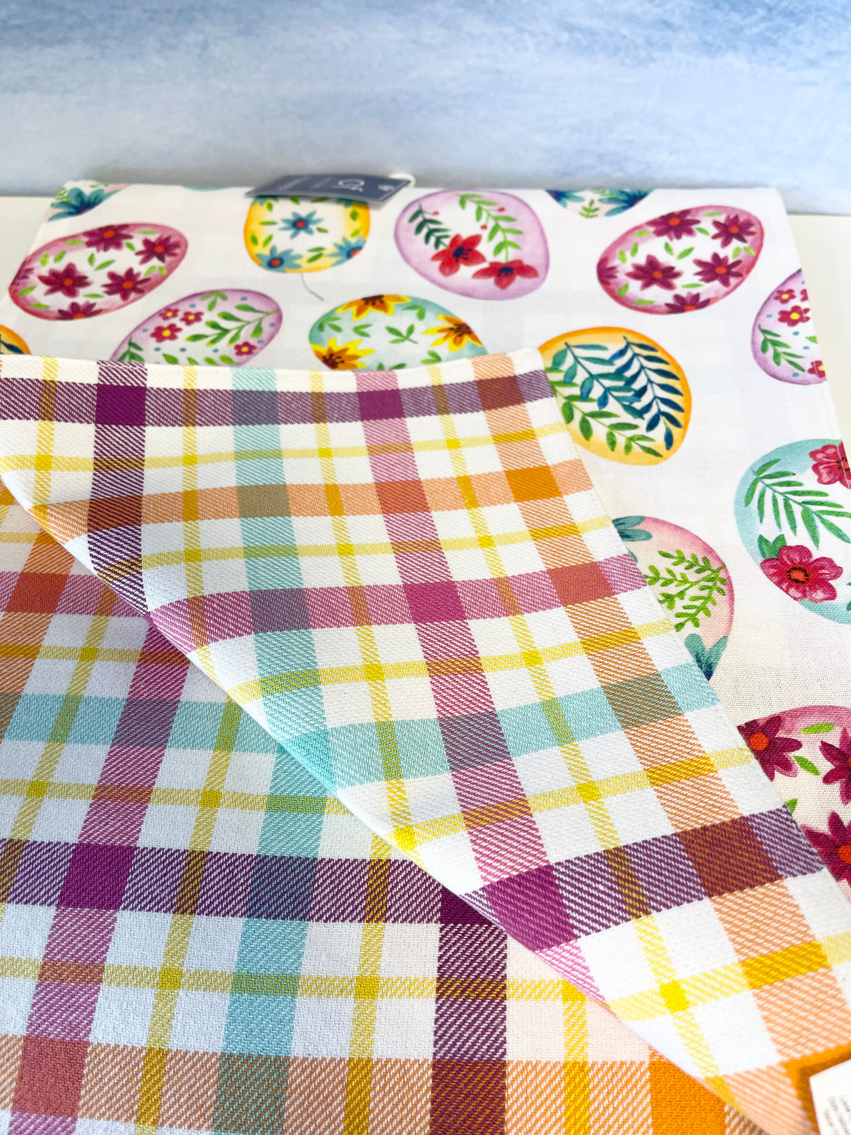 Easter Egg Charm Table Runner