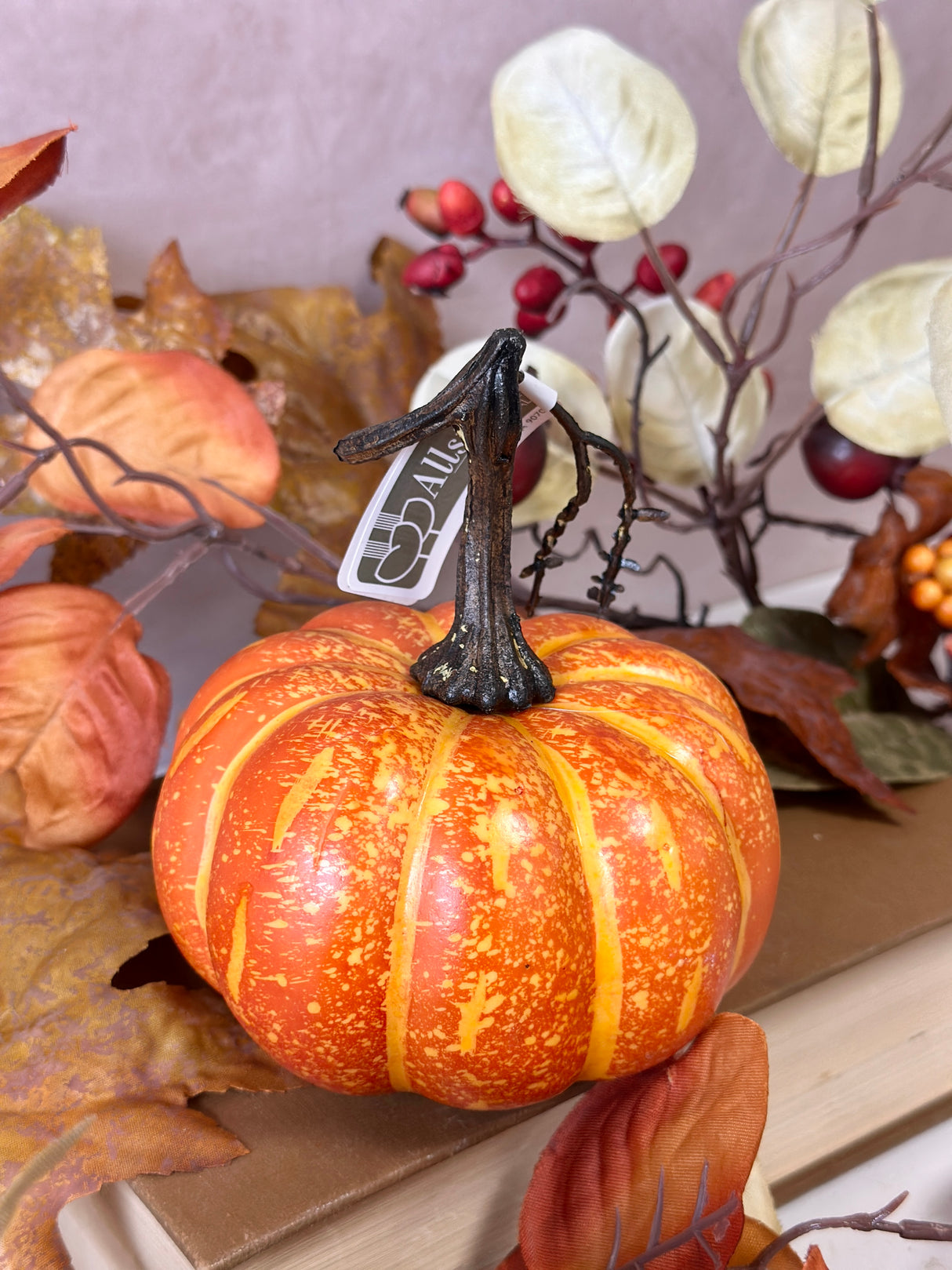 5" Autumn Vibes Pumpkin