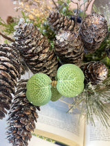 21" Rustic Sparkle Centerpiece