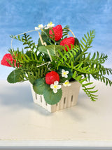 9" Home Grown Strawberry Basket