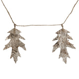 Birch Bark Oak Leaf Garland