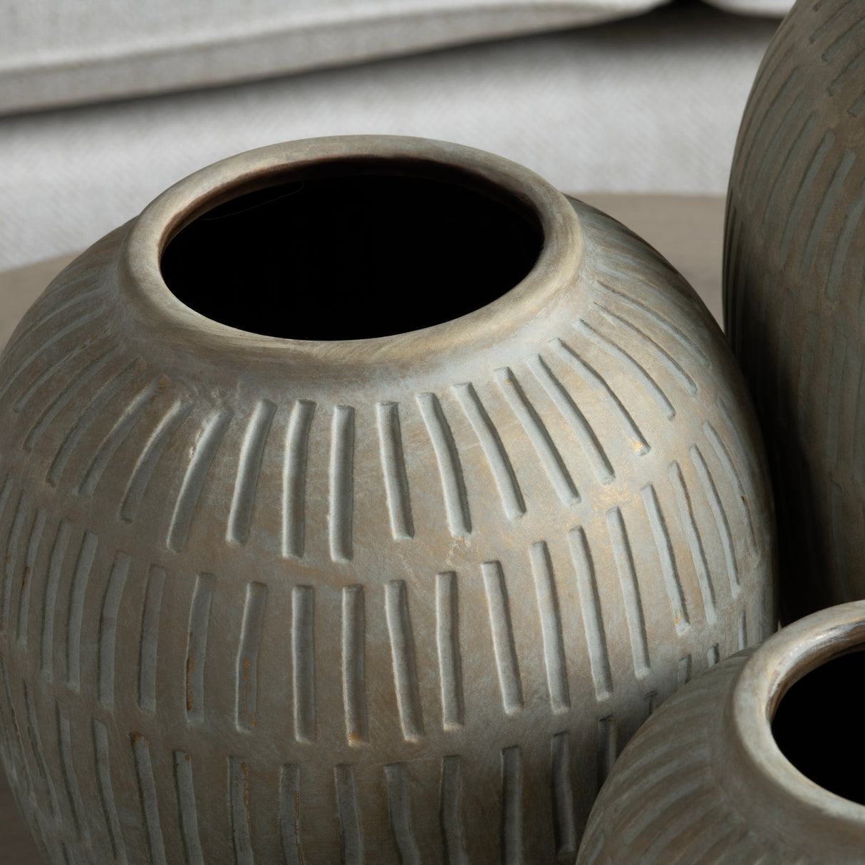 Cannon Urn Vases- 2 Sizes