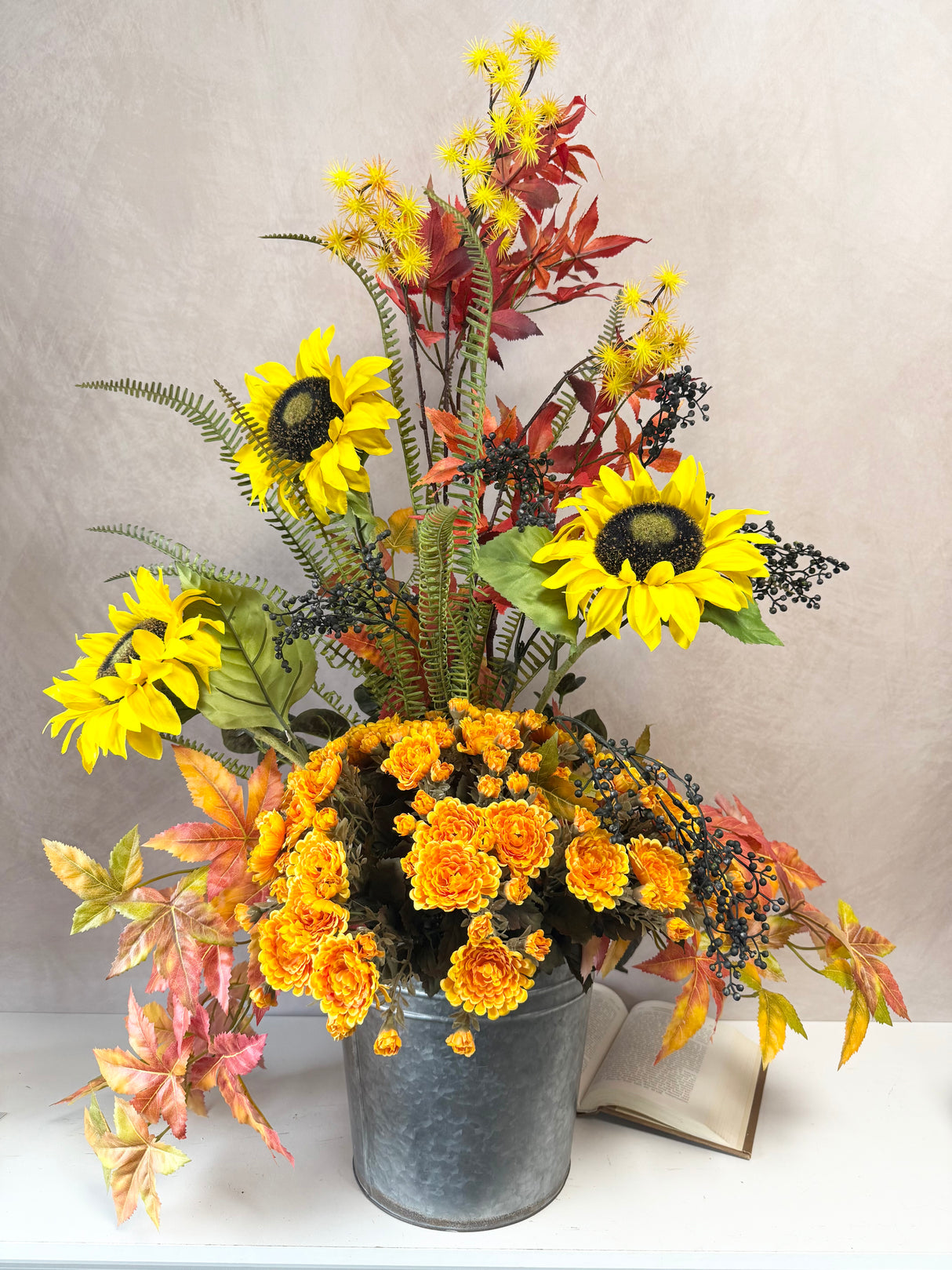 Sunflower Field Porch Pot Kit