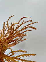 Cognac Real Touch Fern Bush