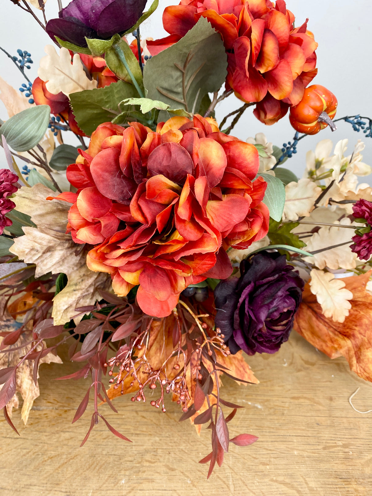 20" Plum Dandy Ranunculus Centerpiece