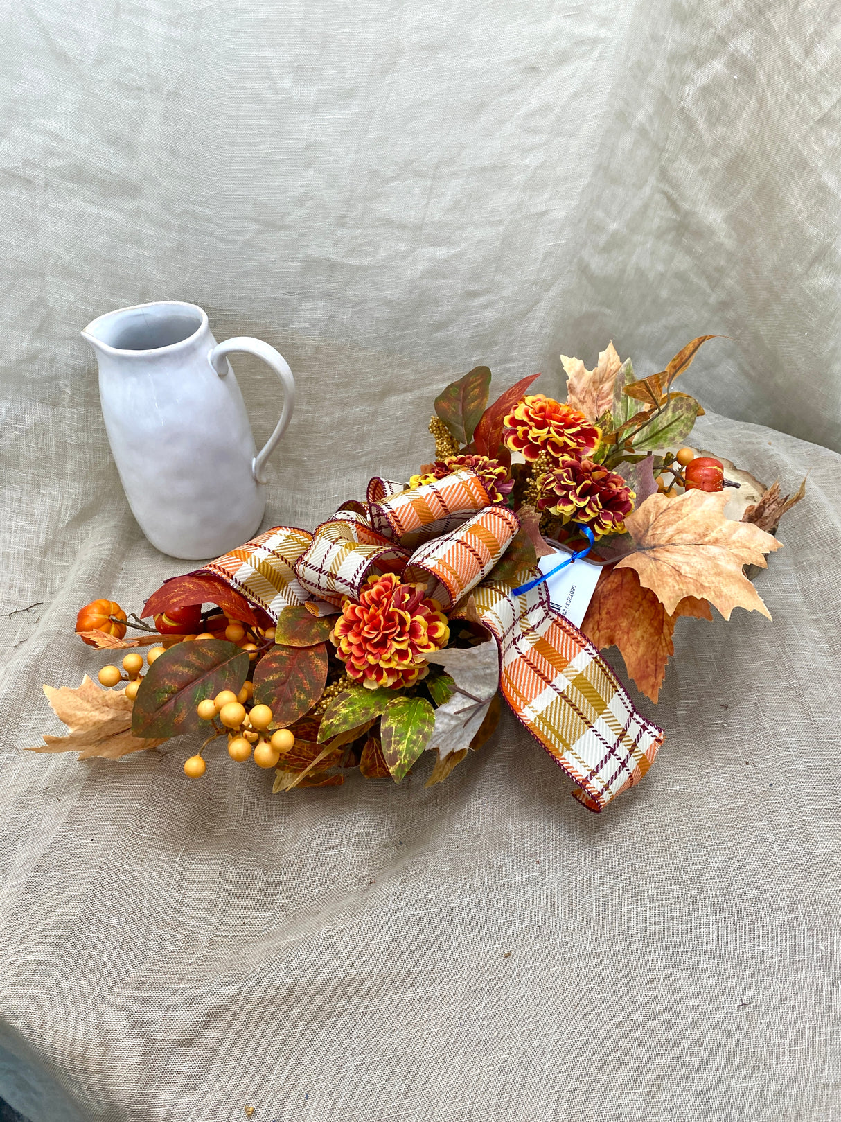 22" Majestic Fall Sunset Swag