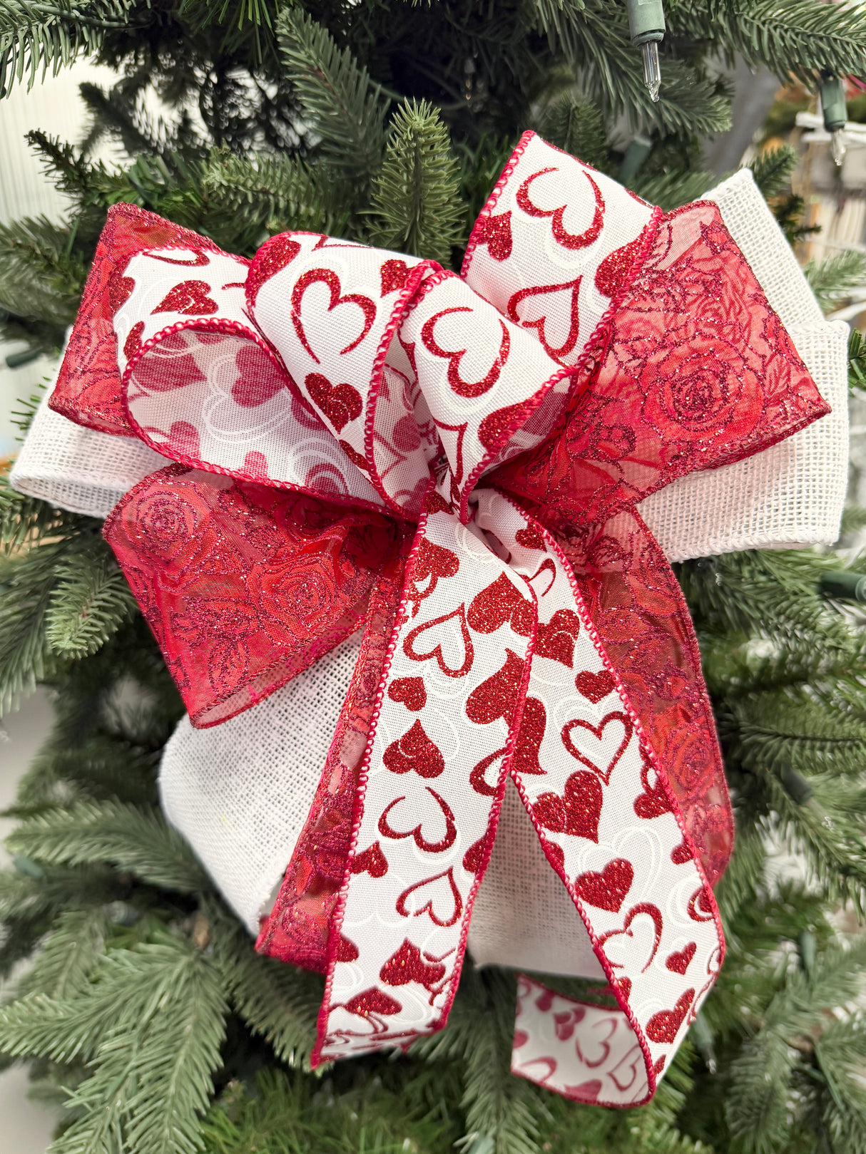 13" Our Love Story Bow