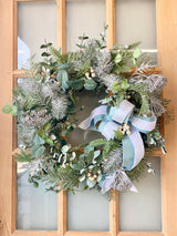 23" Snow Days Wreath