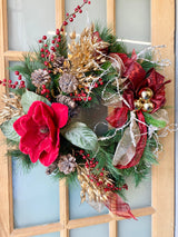 27" Christmas Traditions Wreath