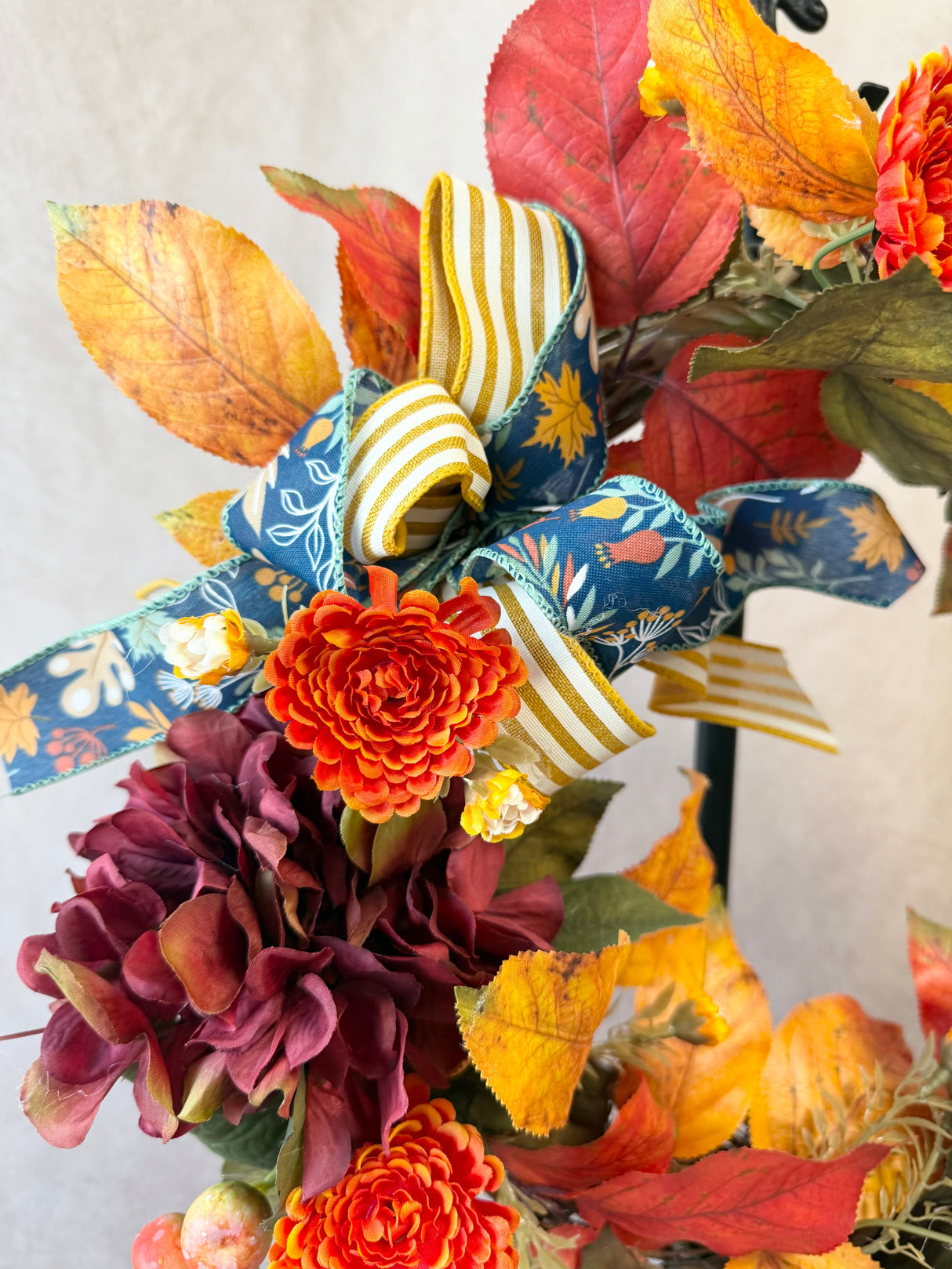22" Falling Leaves Wreath