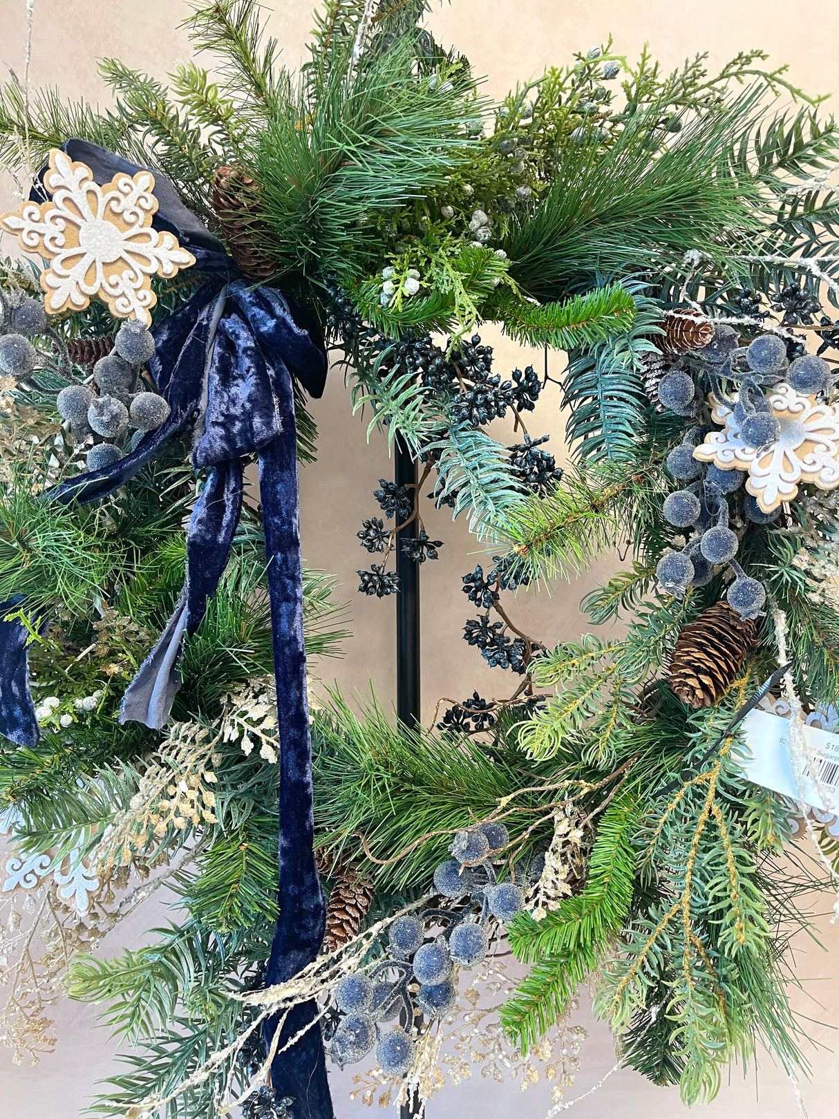 26" Sugarplum Spruce Wreath
