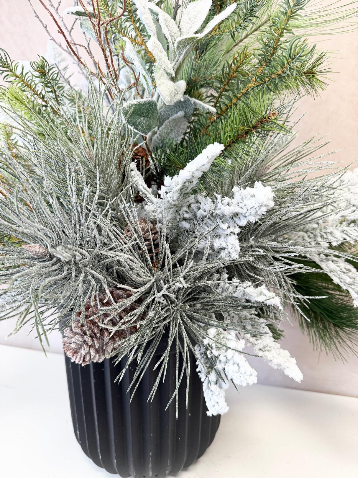 Luxe Winter Porch Pot Kit