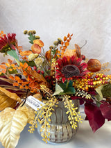 29" Cider And Sunshine Centerpiece
