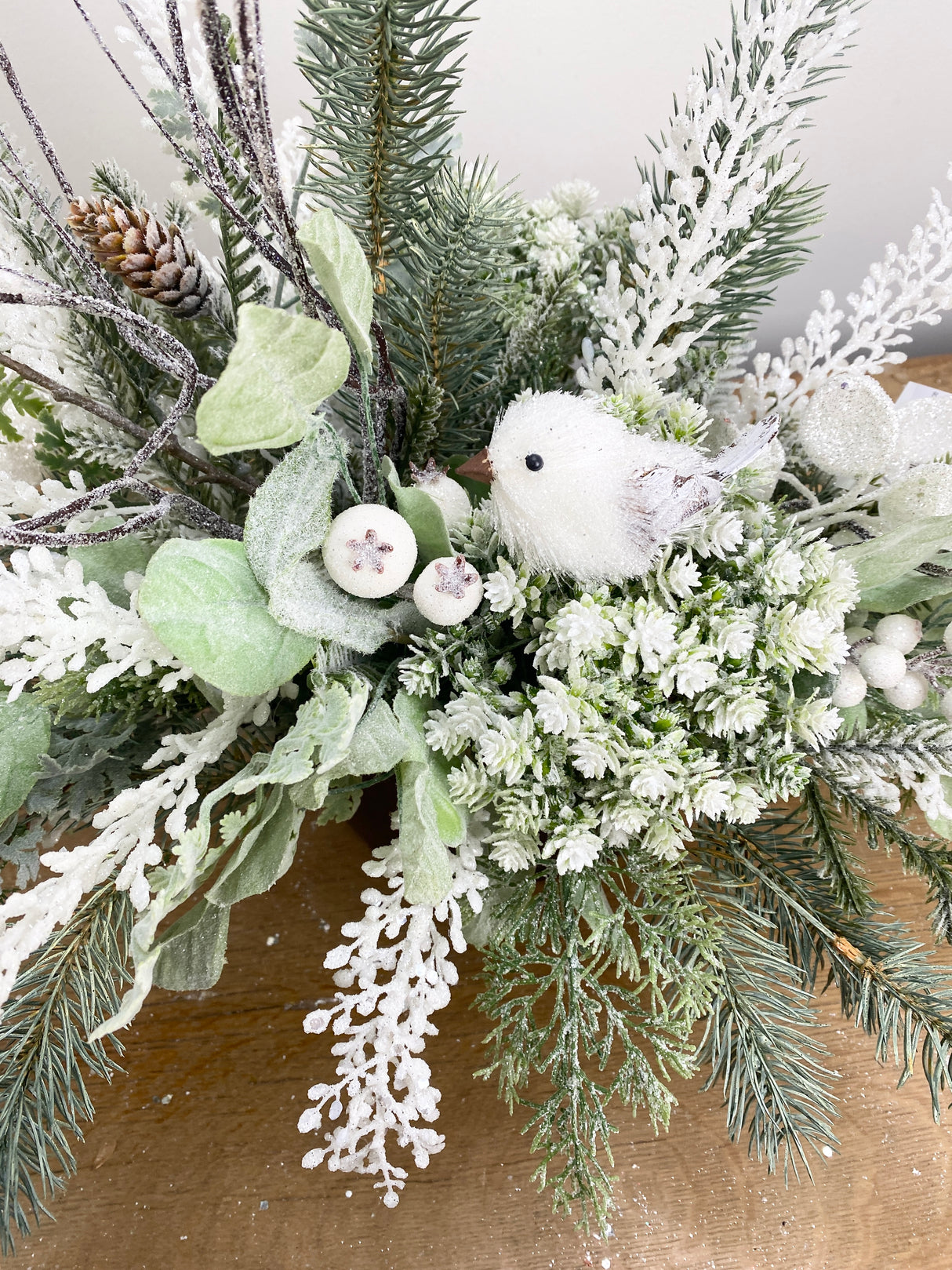 27" Frosted Meadow Centerpiece