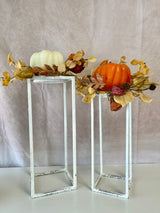 4.5" Orange Pumpkin Luminara Candle