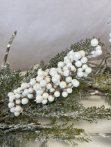 53" Snowberry Garland