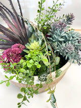 Warm Succulent Centerpiece Kit