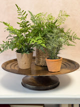 Antique Brass Metal Pedestal