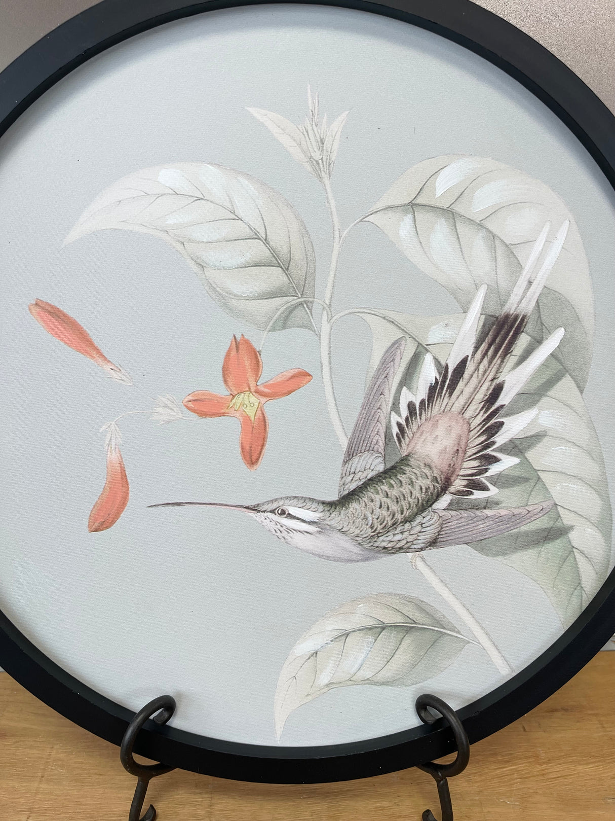 Round Hummingbird Print - 2 Styles