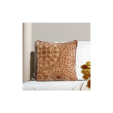 Mirai Embroidery Stonewashed Velvet Pillow