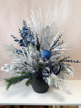 31" Blizzard Warning Porch Pot