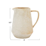 Organics Stoneware Pitcher