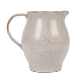 Debossed Stoneware Pitcher