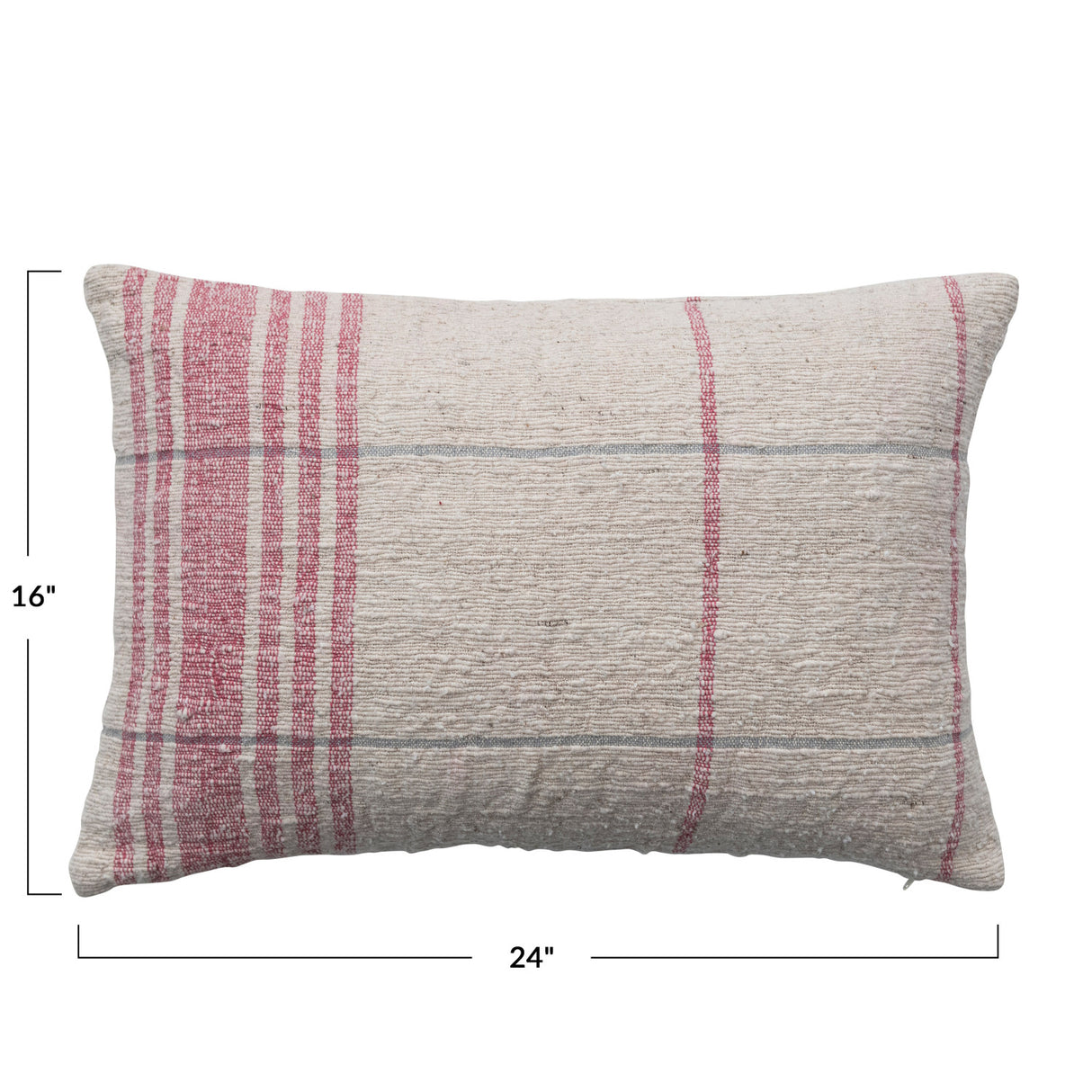 Elizabeth Cotton Lumbar Pillow