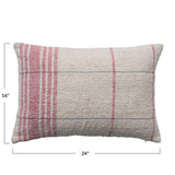 Elizabeth Cotton Lumbar Pillow