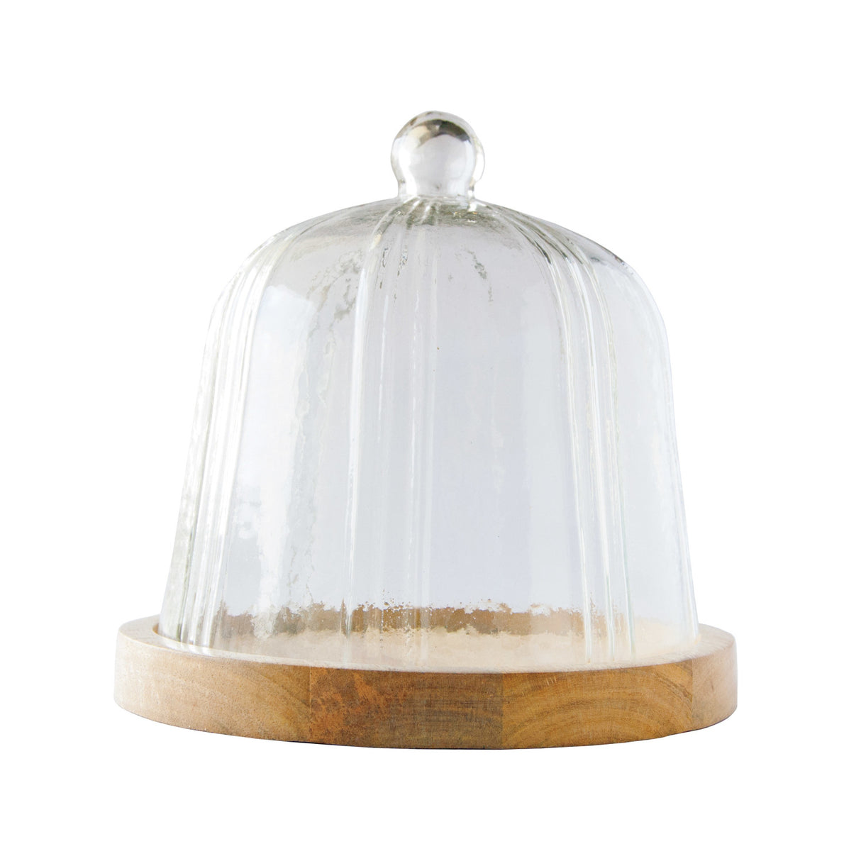 Recycled Glass Pleated Cloche