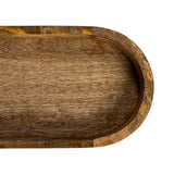 Mango Wood Footed Tray