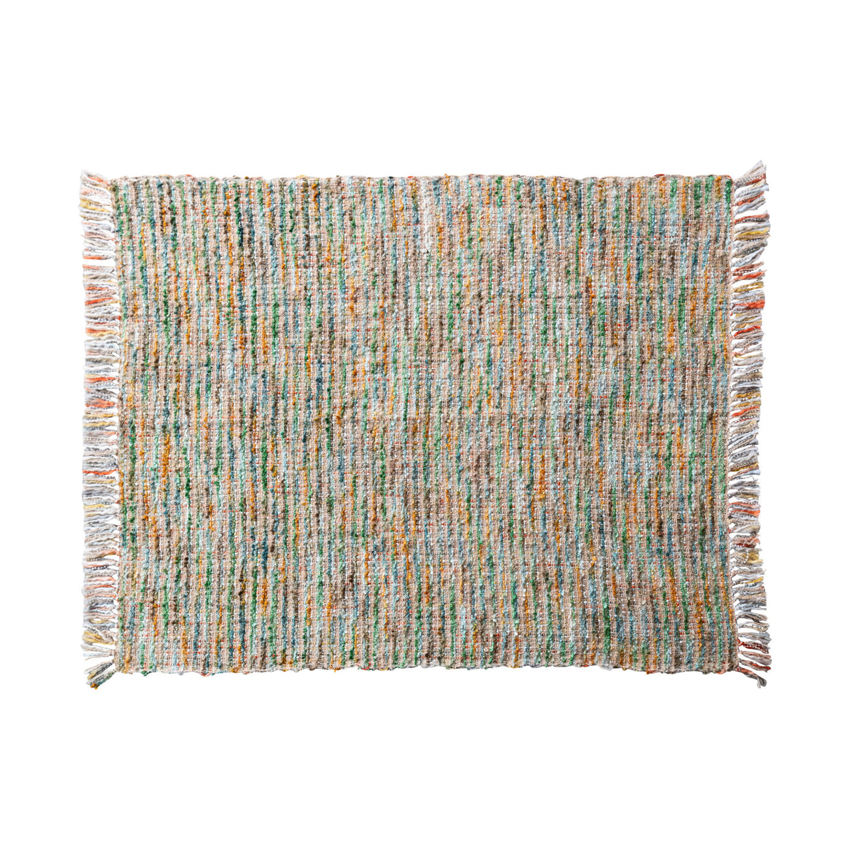 Woven Acrylic Blend Bouclé Throw