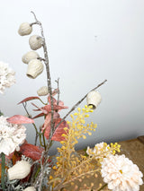 22" Autumn Asymmetry Centerpiece