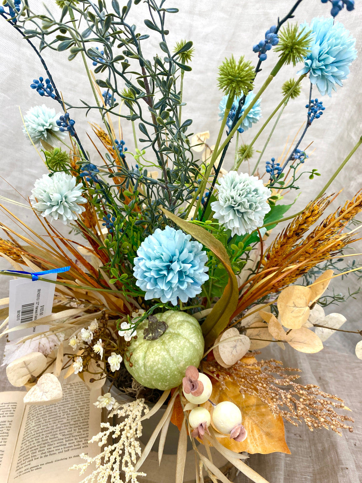 22" Harvest Fields Centerpiece