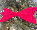 Red Velvet Bow Ornament