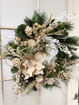 20" Champagne Toast Wreath