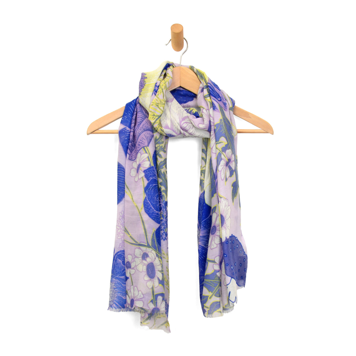 Lilac Spring Toadstool Scarf