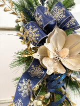 30" Golden Night Teardrop Swag