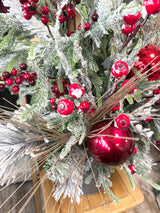 38" Magic Of Christmas Porch Pot