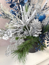 31" Blizzard Warning Porch Pot