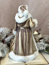 Guilded Resin Santa