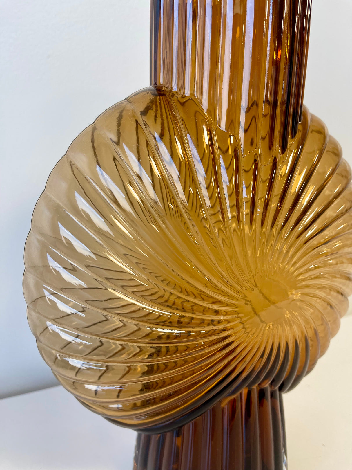 Encased In Amber Modern Vase