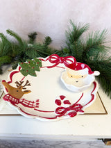 Christmas Chip & Dip Server