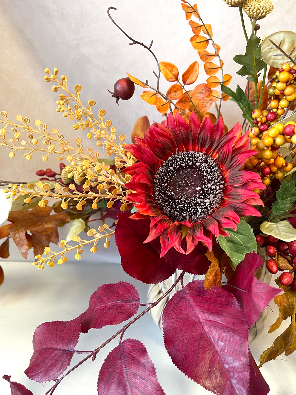 29" Cider And Sunshine Centerpiece