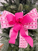 12" Pink for You Bow