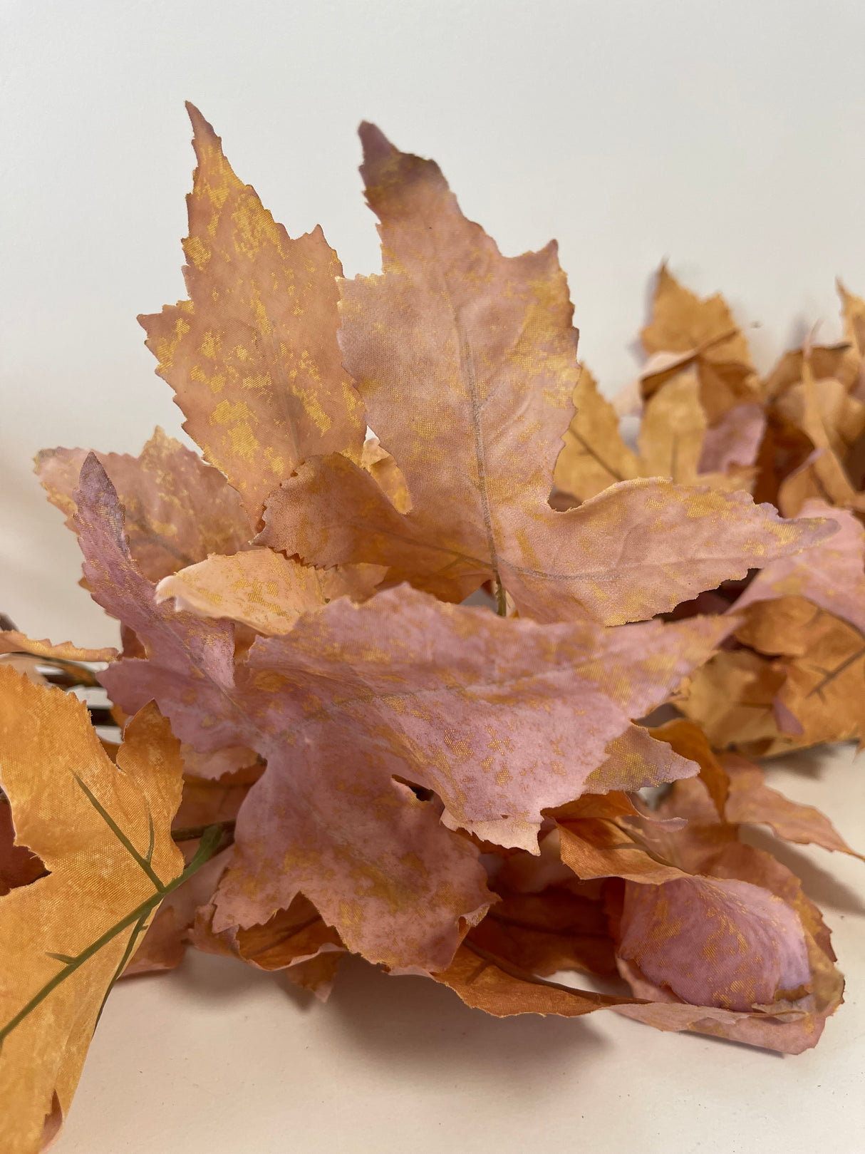 6' Tan Maple Leaf Garland