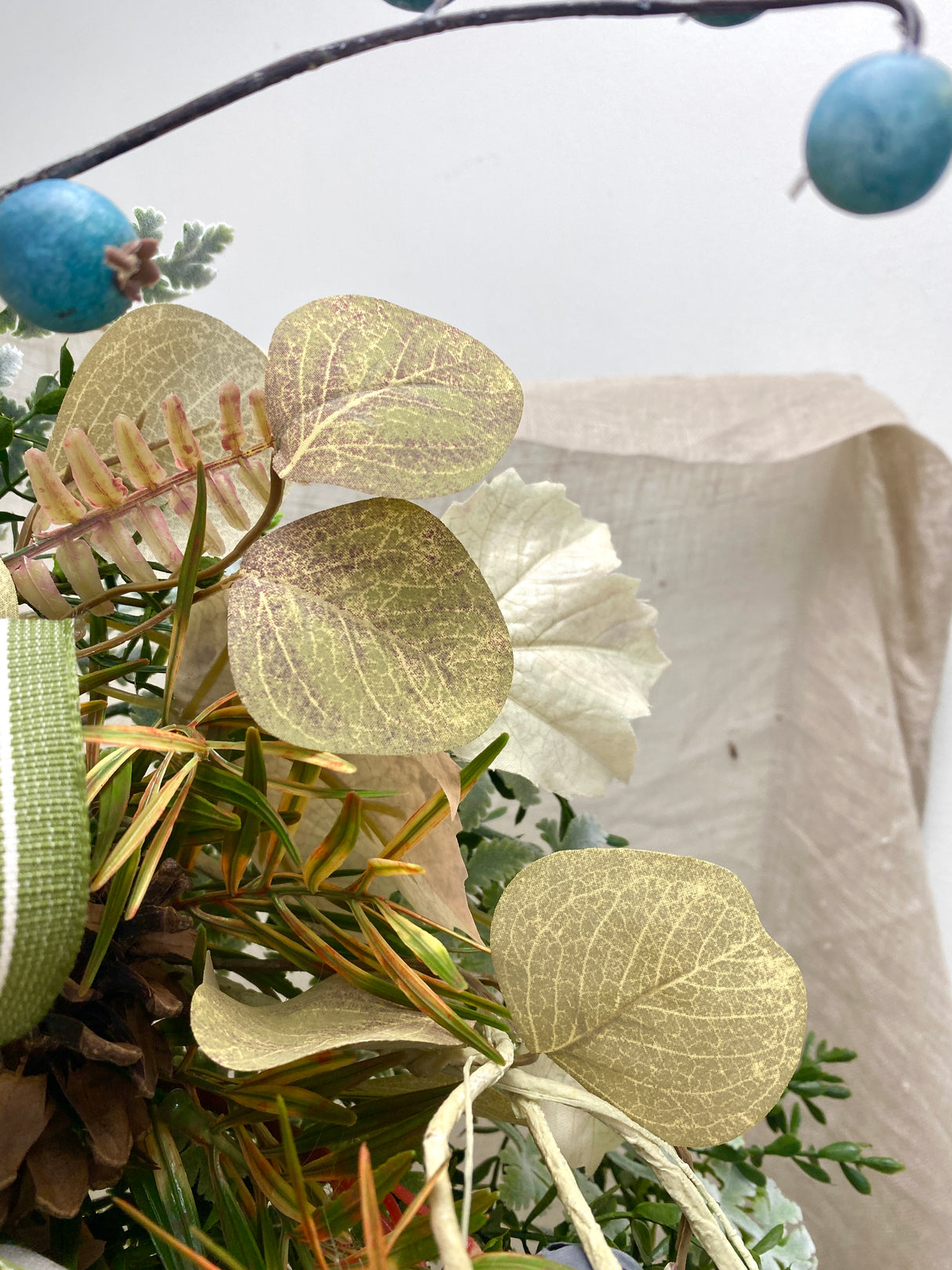27" Mountain Blue Wreath