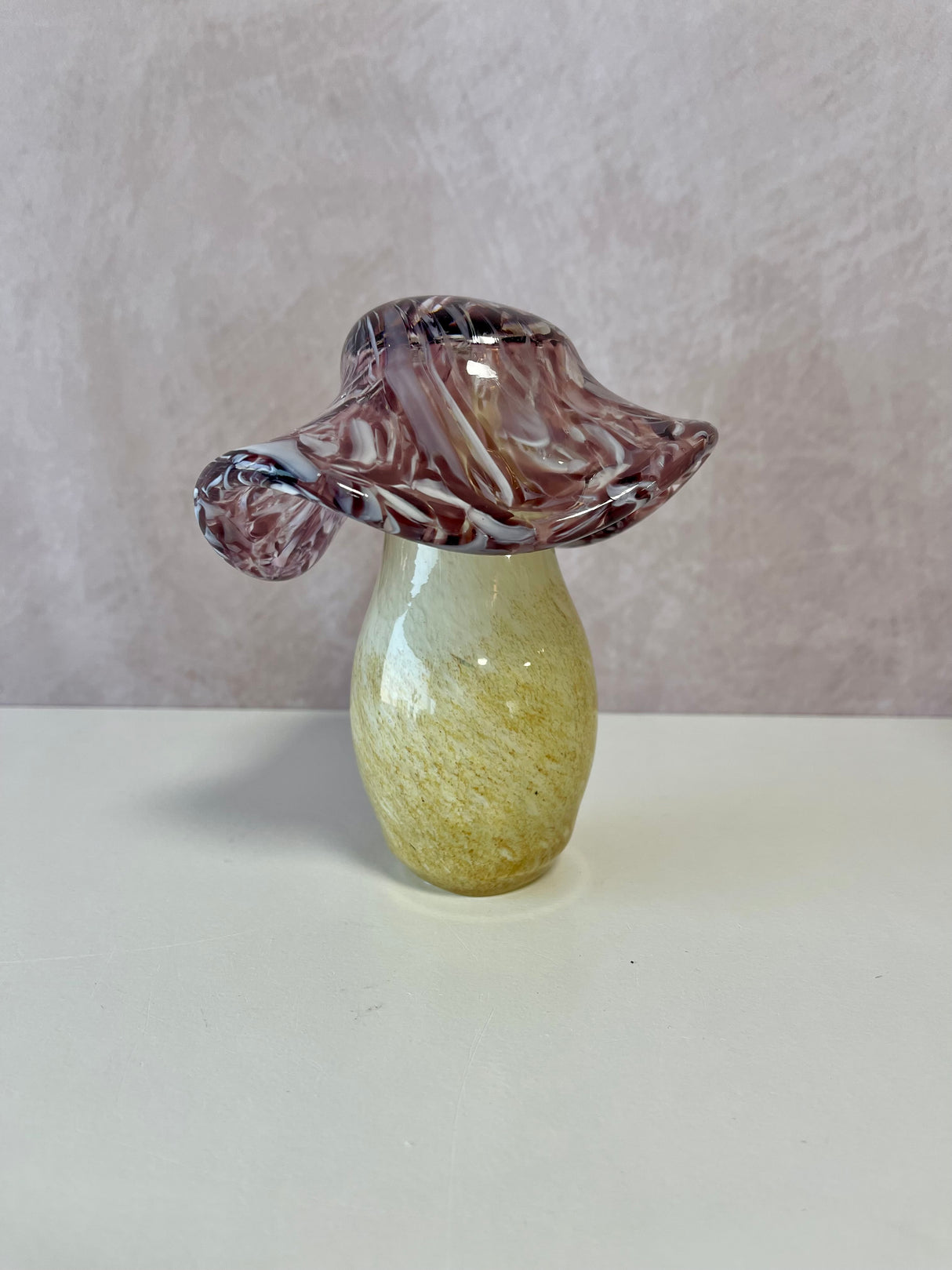 Purple Enchanted Glass Mushroom - 2 sizes