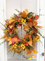 29" Fall Medley Wreath