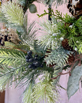 Frosted Pine Cedar Wreath